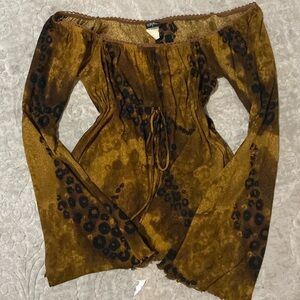 90s vintage babydoll top, worn once